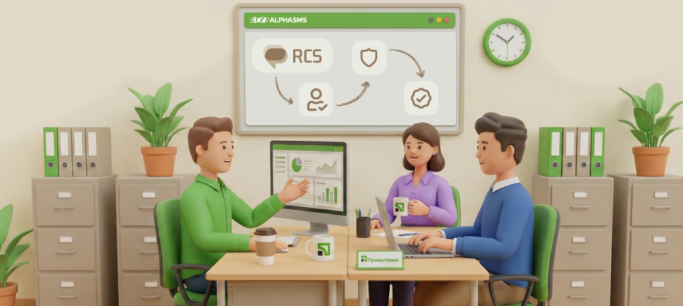 История успеха: как ПриватБанк использует RCS для безопасной коммуникации