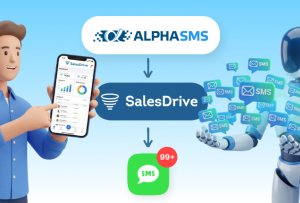 Надсилання SMS із SalesDrive й AlphaSMS: це просто